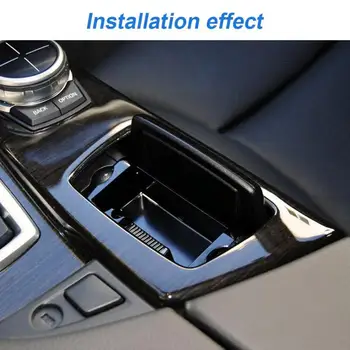 

1Pcs Front Center Console Ashtray for BMW 5 Series F10 F11 F18 520 525 535 10-16 Storage Box Cigarette Ashtray Holder Panel New