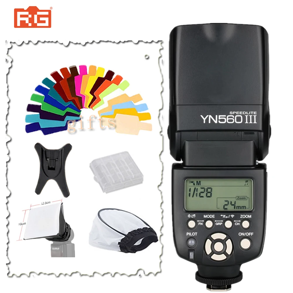Yongnuo YN 560III Professional Flash Speedlight Flashlight YN560 III ...