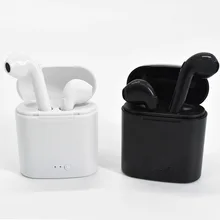 

i7s TWS Mini Wireless Bluetooth Earphone Hands Free Earbuds Stereo Portable Headset With Mic Charging Box for iPhone Android