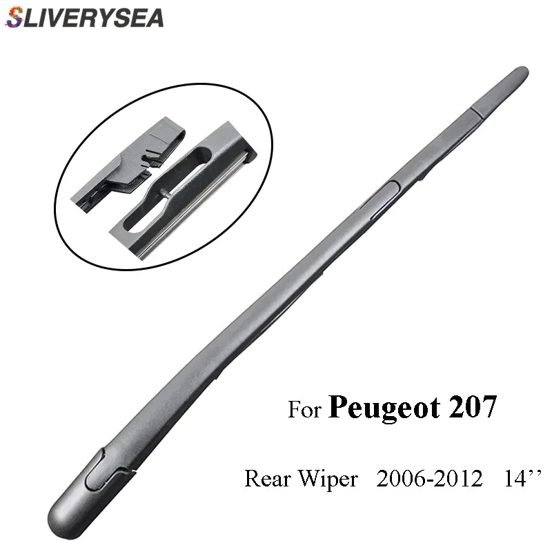 Набор стеклоочистителей SLIVERYSEA для Peugeot 106/206/207/307/308/508/1007 автомобильные аксессуары