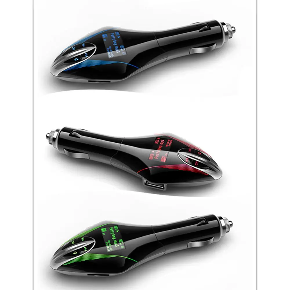 

Random Color Bt-658 Car Bluetooth Speakerphonedurable Accessaries Easy To Use Portable