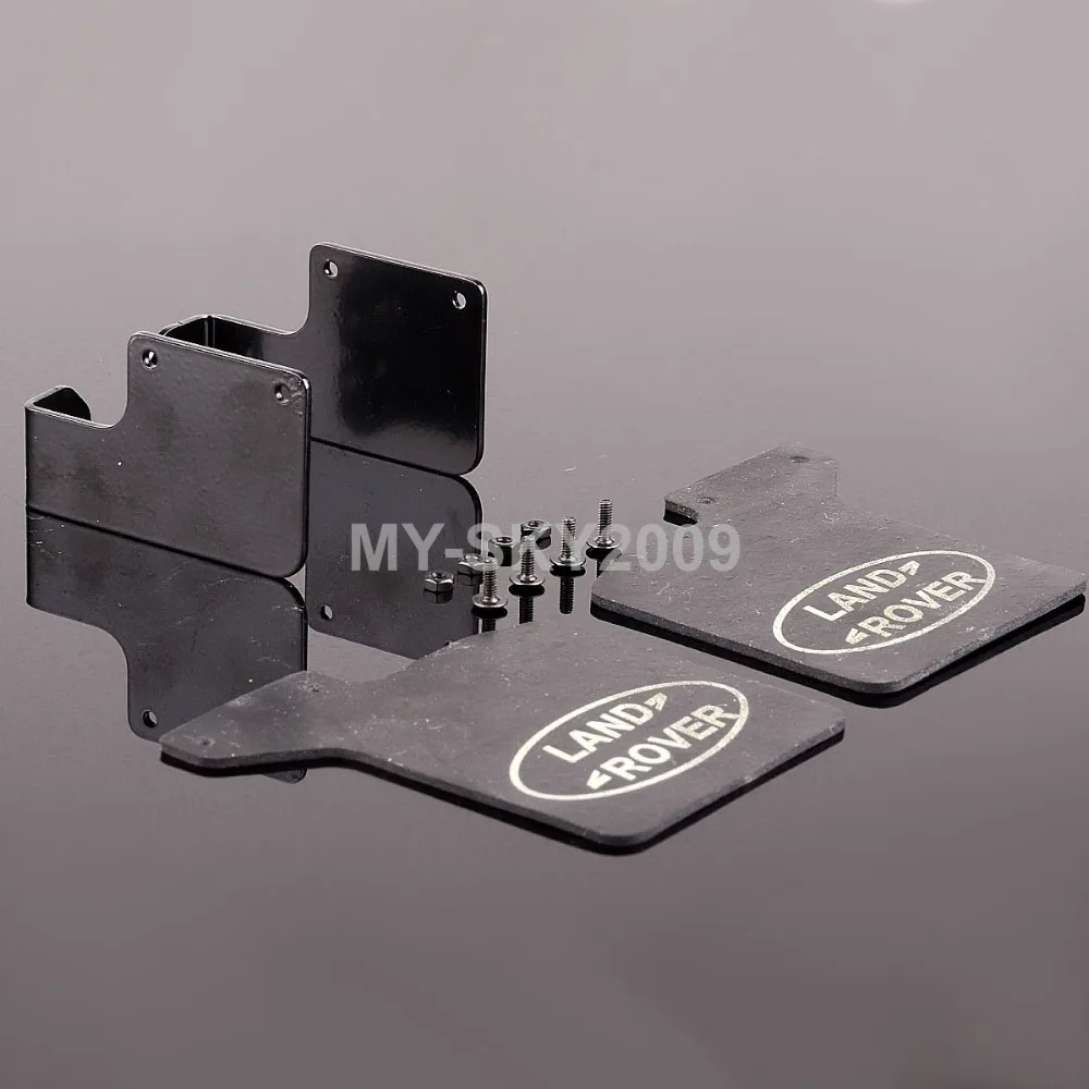 RC Rubber Quarters Rear Fender Mud Flaps For 1:10 RC Crawler Traxxas TRX-4 D110