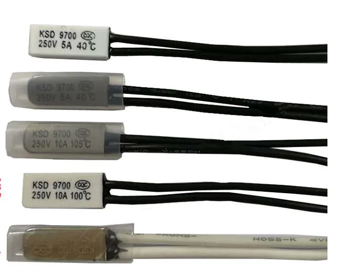 

1pc KSD9700 45~150 Degree Temperature Control Switch Temperature Controller Thermal Protector N/C 5A/250V