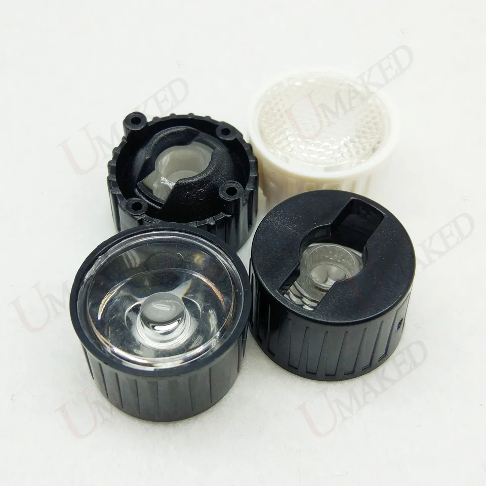 20 мм матовая поверхность LED len 8 15 30 45 60 90 120 Угол PMMA оптическая линза + 2pin Кронштейн
