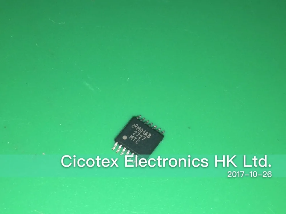 

3pcs IC LM2727MTC LM2727MTCX 14TSSOP IC REG CTRLR BUCK 14TSSOP LM2727MTCX/NOPB 2727MTC