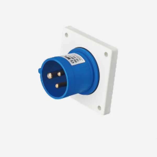 N-623 32A 220-240VAC 2P + E 3pin промышленная вилка с CE ROHS 1 год гарантии IP44 градусов PA66 |