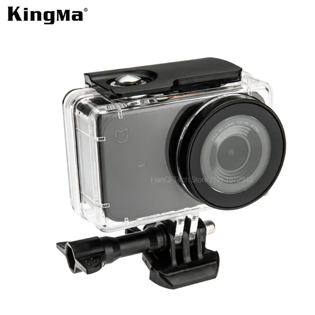 Special Offers KingMa 45M Diving Waterproof Case For Xiaomi Mijia 4K Mini Action Camera Case Cover For Mijia Mini Camera Protective Housing Special Offers KingMa 45M Diving Waterproof Case For Xiaomi Mijia 4K Mini Action Camera Case Cover For Mijia Mini Camera Protective Housing