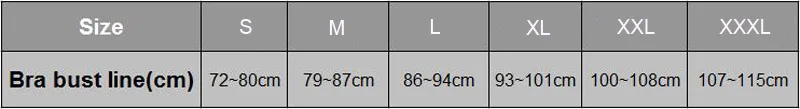 size list