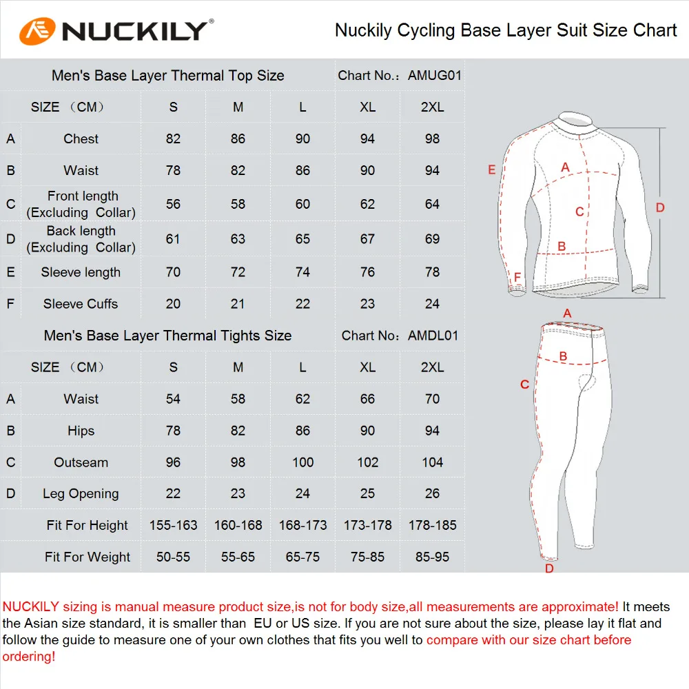 NUCKILY, зимнее термобелье, мужское, для велоспорта, базовый слой, набор, для бега, майка, одежда для велосипеда, Джерси и трико, ME011MF011