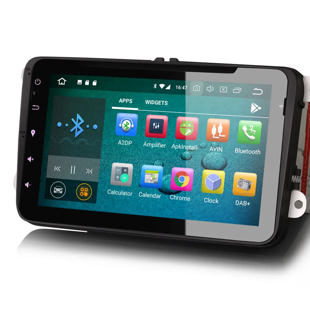 Top 8" Android 9.0 Pie OS Car DVD Multimedia GPS Radio for Volkswagen Touran 2003-2014 & Tiguan 2007-2015 & T5 Multivan 2010-2013 5