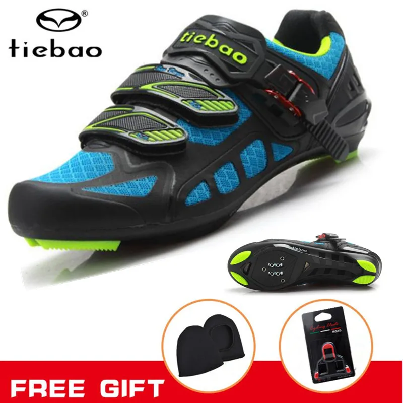 

Tiebao Cycling Shoes Sapatilhas Ciclismo zapatillas deportivas mujer add pedal plywood sport Shoes Road Racing Bike Sneakers