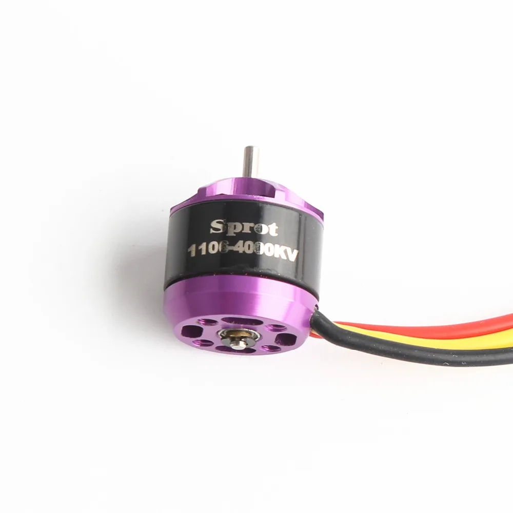 4 шт. RC1106 4000KV Micro безщеточный для мини Multirotor 100 150 мм рама комплект|Детали и