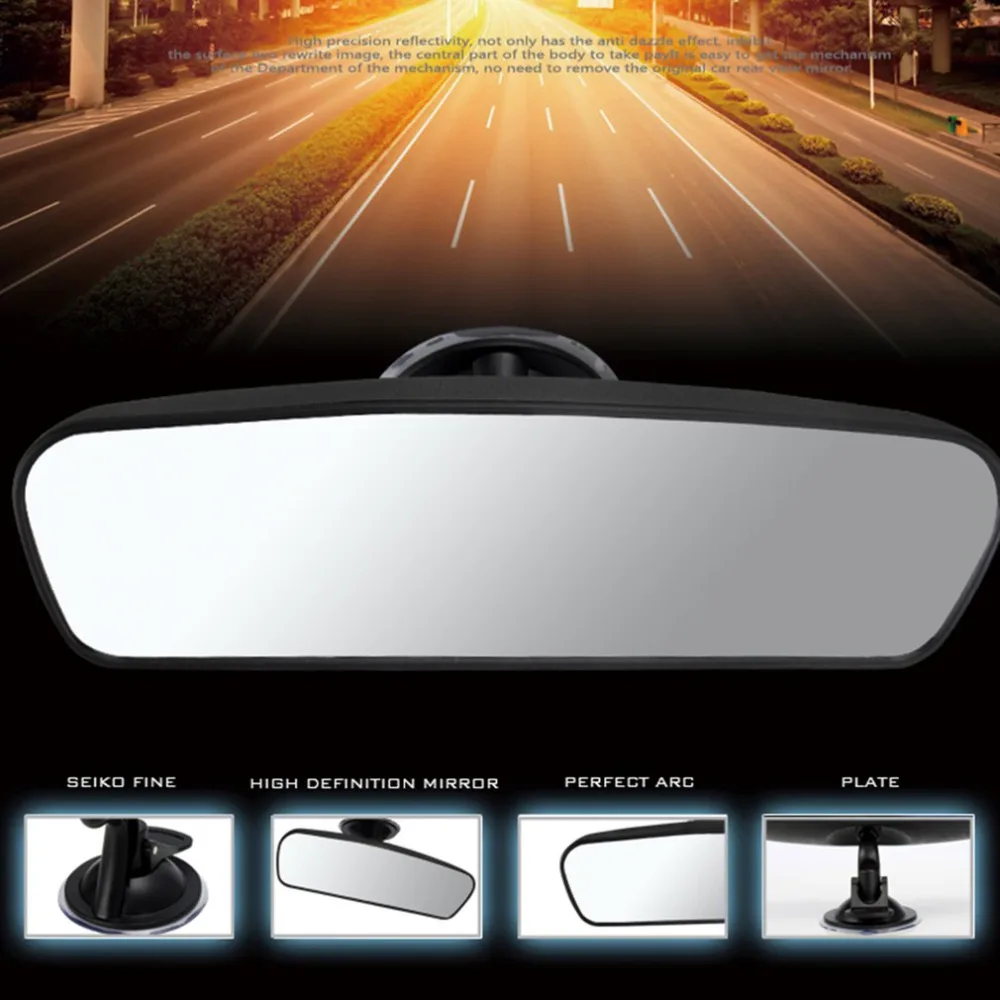 

Newest Car Rear Mirror Interior Rear View Mirror With PVC Sucker Wide-angle Rearview Mirror Auto Convex Curve Car-styling Hot