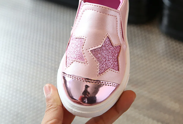 Smgslib/детская обувь для девочек; повседневная детская обувь на плоской подошве; Цвет серебристый, розовый; обувь для маленьких девочек; летние модные кроссовки; кроссовки для мальчиков