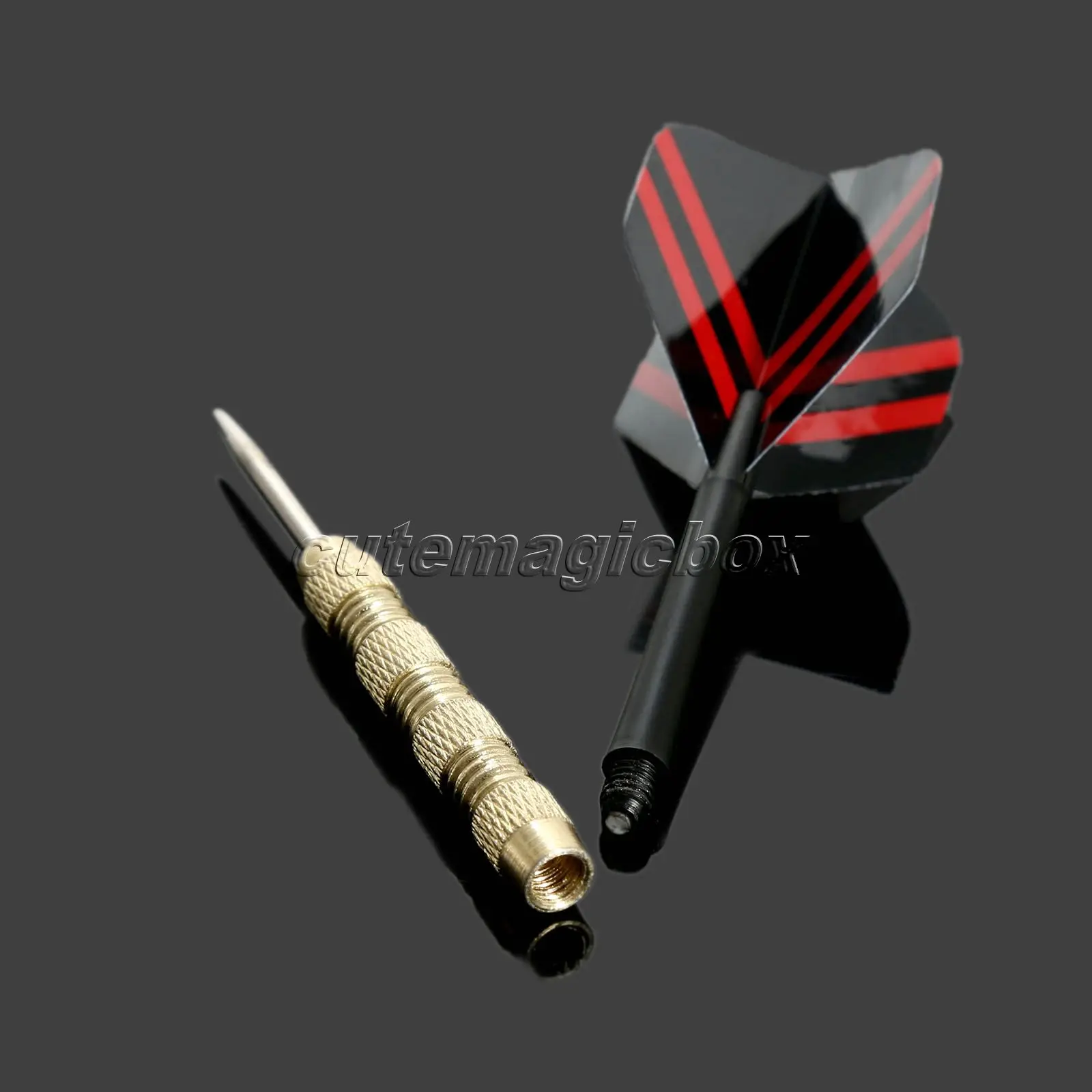 Professional Steel Needle Tip Dart Darts With Nice Flight Flights 12pcs 4 sets 