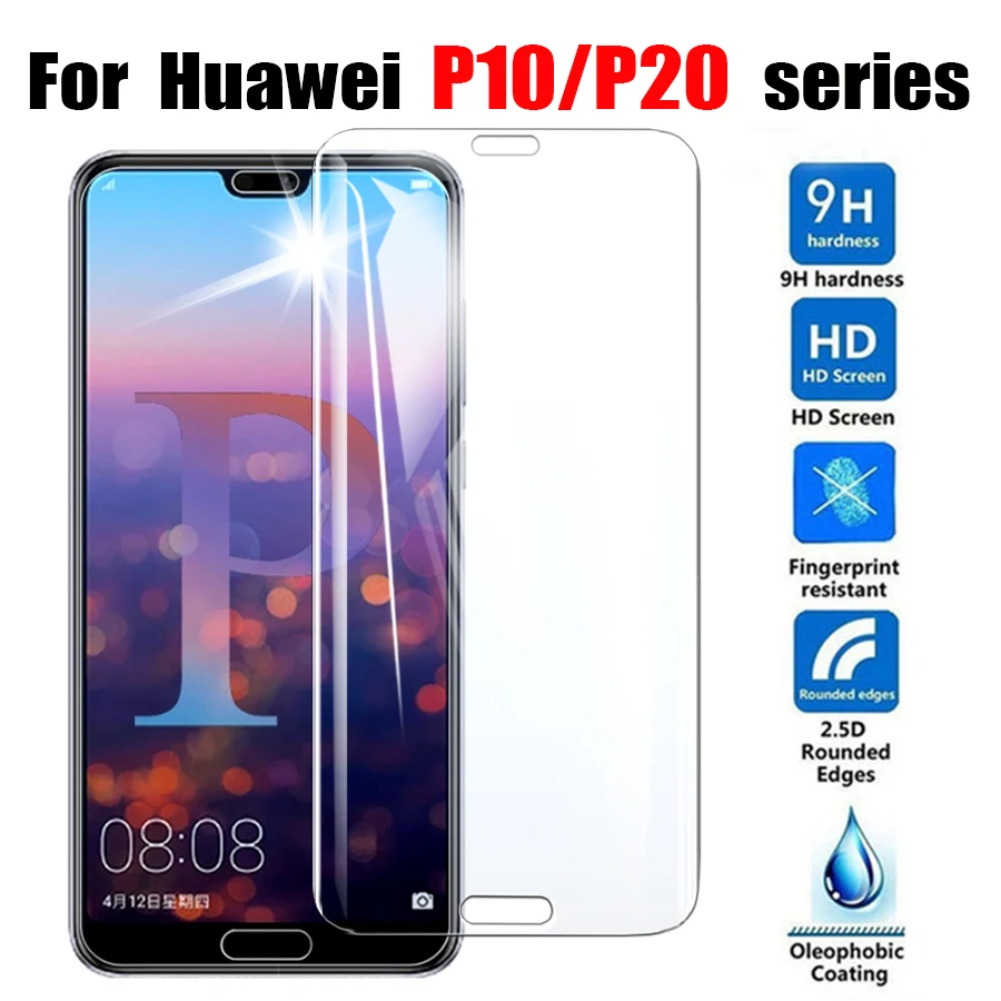 Закаленное стекло для huawei p20 lite p20lite p 10 p10lite 20 20pro p10 pro plus легкая Защитная пленка