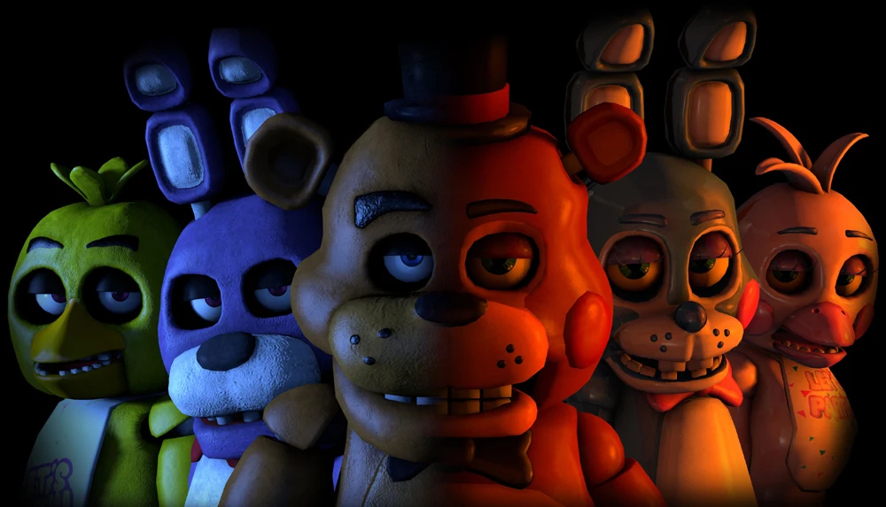 6 шт./компл. Five Nights At Freddy's» «пять ночей у Фредди» игрушки из ПВХ, движущаяся фигурка, с рисунком персонажей из игры «пять ночей в Фредди» с принтом "Кошмар Чика Бонни Funtime Фокси» из мультфильма для мальчика, с принтом Фредди 5 Fazbear и изображением медведя кукол