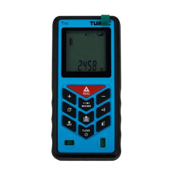 Tuirel T70 ручной 70 м/229ft/2755in Лазерный дальномер Finder Мера Инструмент Diastimeter |
