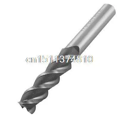 

Helical Groove 9/16" Tip Dia 3 Flutes End Mill Cutter