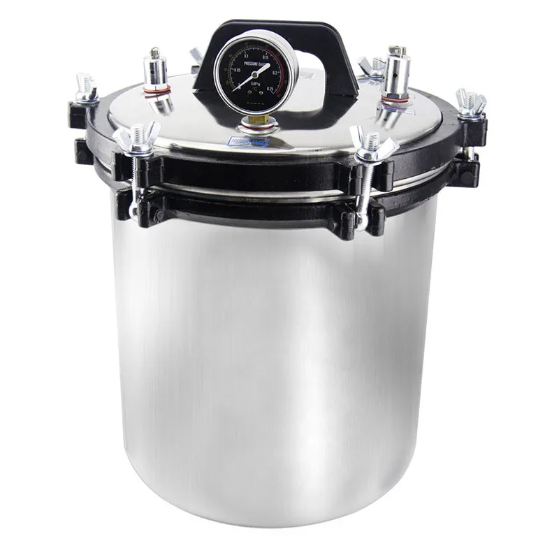 

freeshipping 1kw power 8L water tank capacity steaming Sterilizer Stainless Steel High Pressure