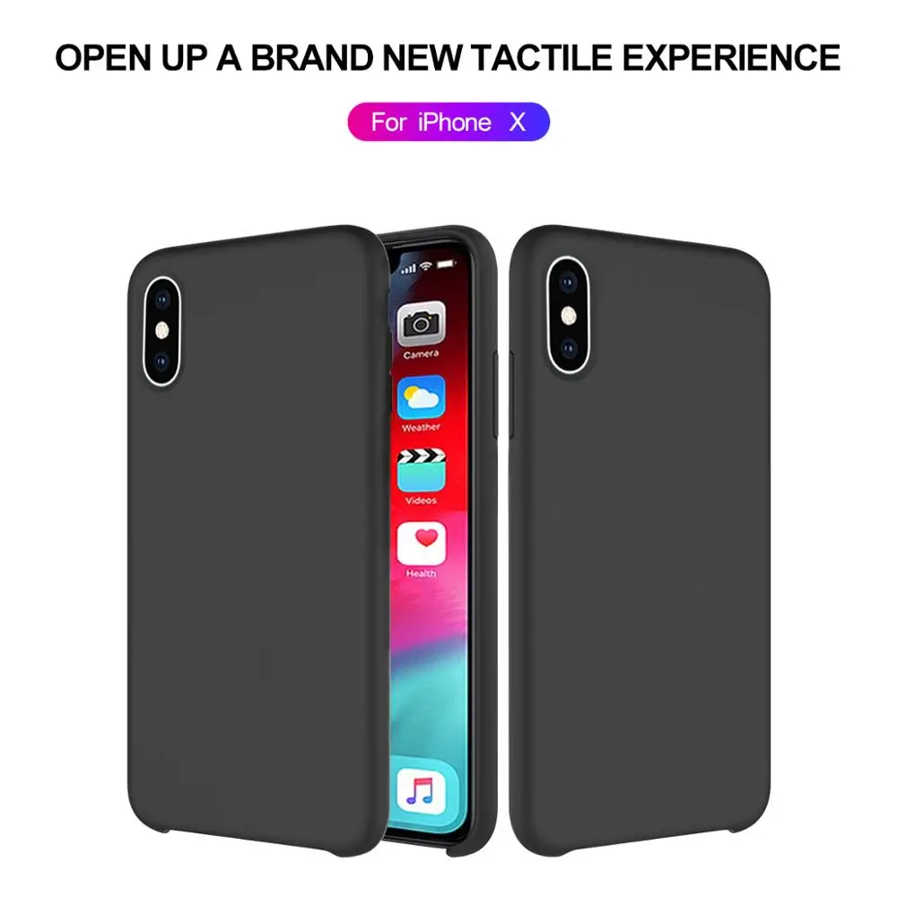 

FastDeng Sweet Candy Color Cover Phone Case For iPhone6 6s 7 8Plus Colorful Waterproof Cute Simple Case For iPhone X XS XR XSMax