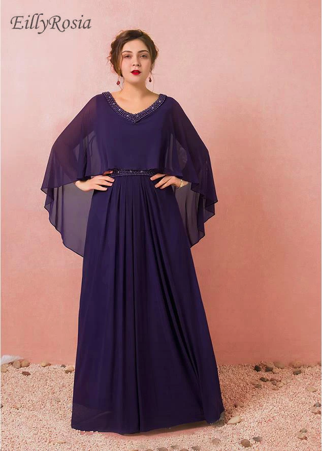 designer plus size evening wear