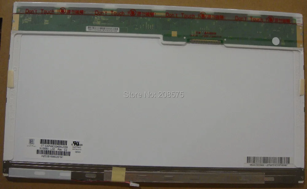 

Free Shipping N156B3-L02 LTN156AT01 LP156WH1 TLC1 TLA1 B156XW01 CLAA156WA01A N156B1-L0B original A+ Grade 15.6 LCD screen