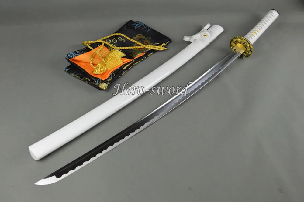 T1060 high carbon steel Japanese samurai sword Handmade Full Tang Katana Sharp 