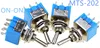 5PCS Mini MTS202 Light Blue Toggle Switch DPDT Double Pole Double Throw 2 Positions ON-ON 250V 3A 125V 6A MTS-202 DL ► Photo 1/6