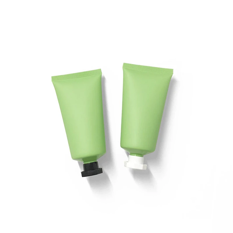 

50pcs/lot 50ML Green Empty Soft Tube Cosmetic Cream Lotion Shampoo Containers Facial cleanser Unguent Containers Tube Squeeze