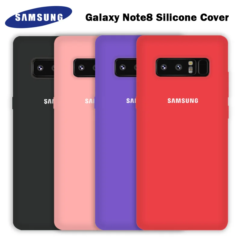 

Samsung Note 8 Case Original High Quality Soft Silicone Protector Case Samsung Galaxy S8 S9 S10 Plus S10e Note 8 9 Silicone Case