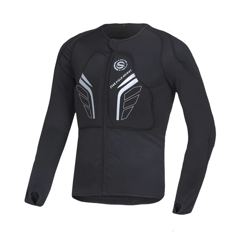 Мотоциклетная куртка для мотокросса, защитное снаряжение для бездорожья, защита тела, высокопрочная гоночная куртка для мотогонок MTB, защитная одежда