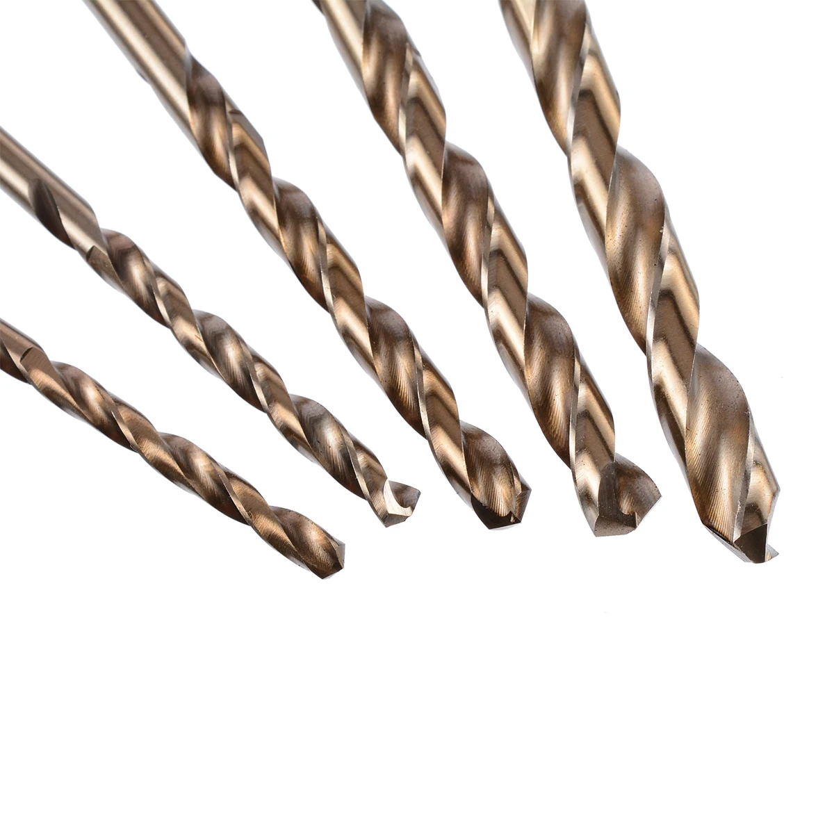 74Pcs HSS 1-8mm Cobalt Drill Bit Whole Ground Metal Reamer Twist Drill Bits High Strength Drilling Tool For Steel Iron Aluminum