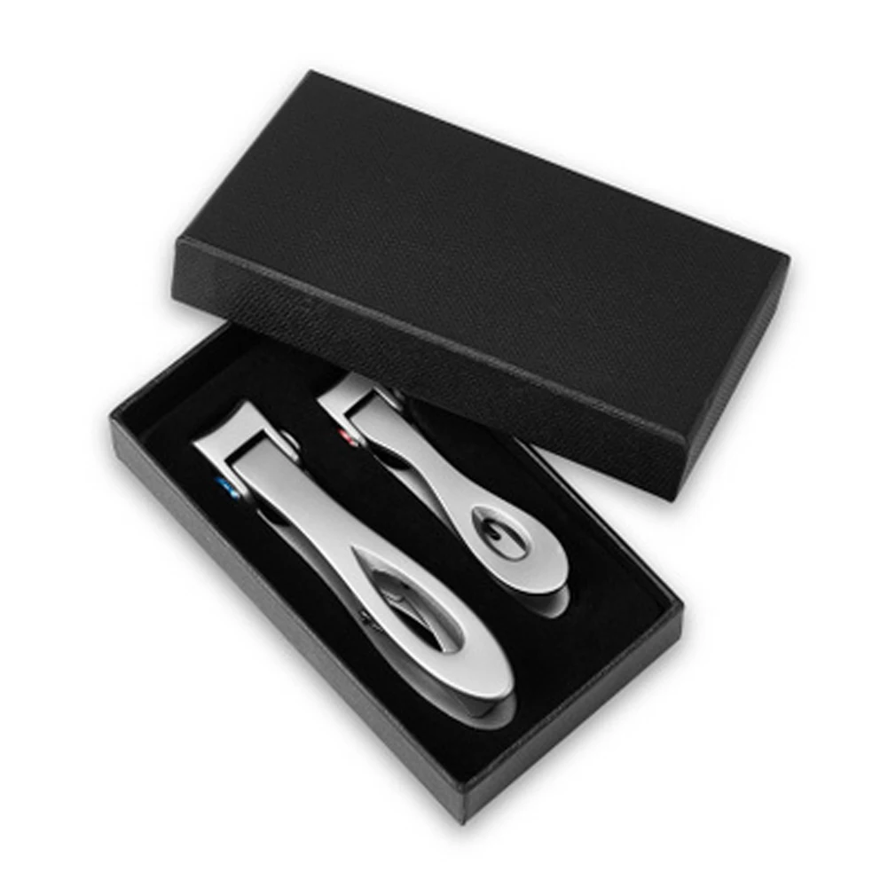 

Nail Clippers, 2 Packs Fingernail &Toenail Clipper With Sharp And Sturdy Blade, Surgical Material Stainless Steel Clippers With