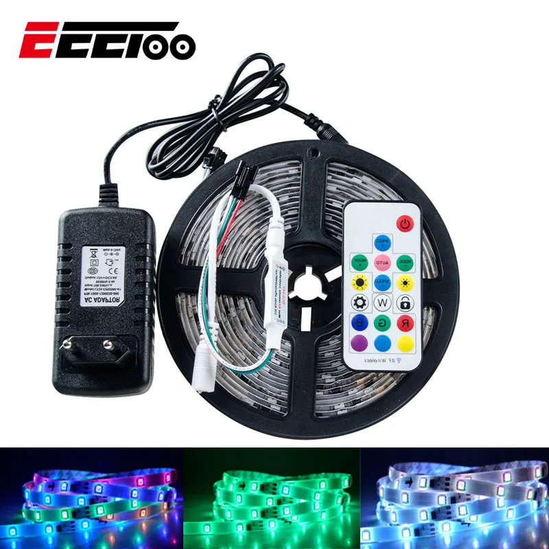 

EeeToo LED Night Light Kit Luminaire 5050 Chip 1903 2811 Smart IC Romantic Home Decoration Led Lamp For Kitchen Bedroom TV Decor