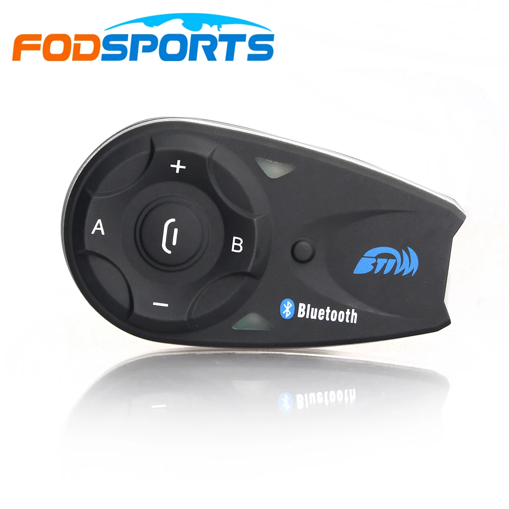 Fodsports V5 5 riders 1200m motorcycle helmet bluetoot intercom headset moto intercomunicador with FM