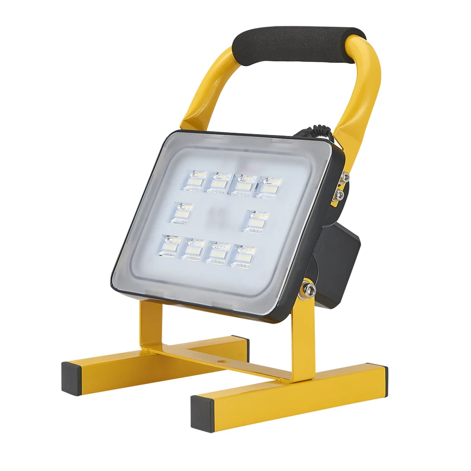 Kaigelin Rechargeable Flood Lights 10W 12V Portable LED Floodlight