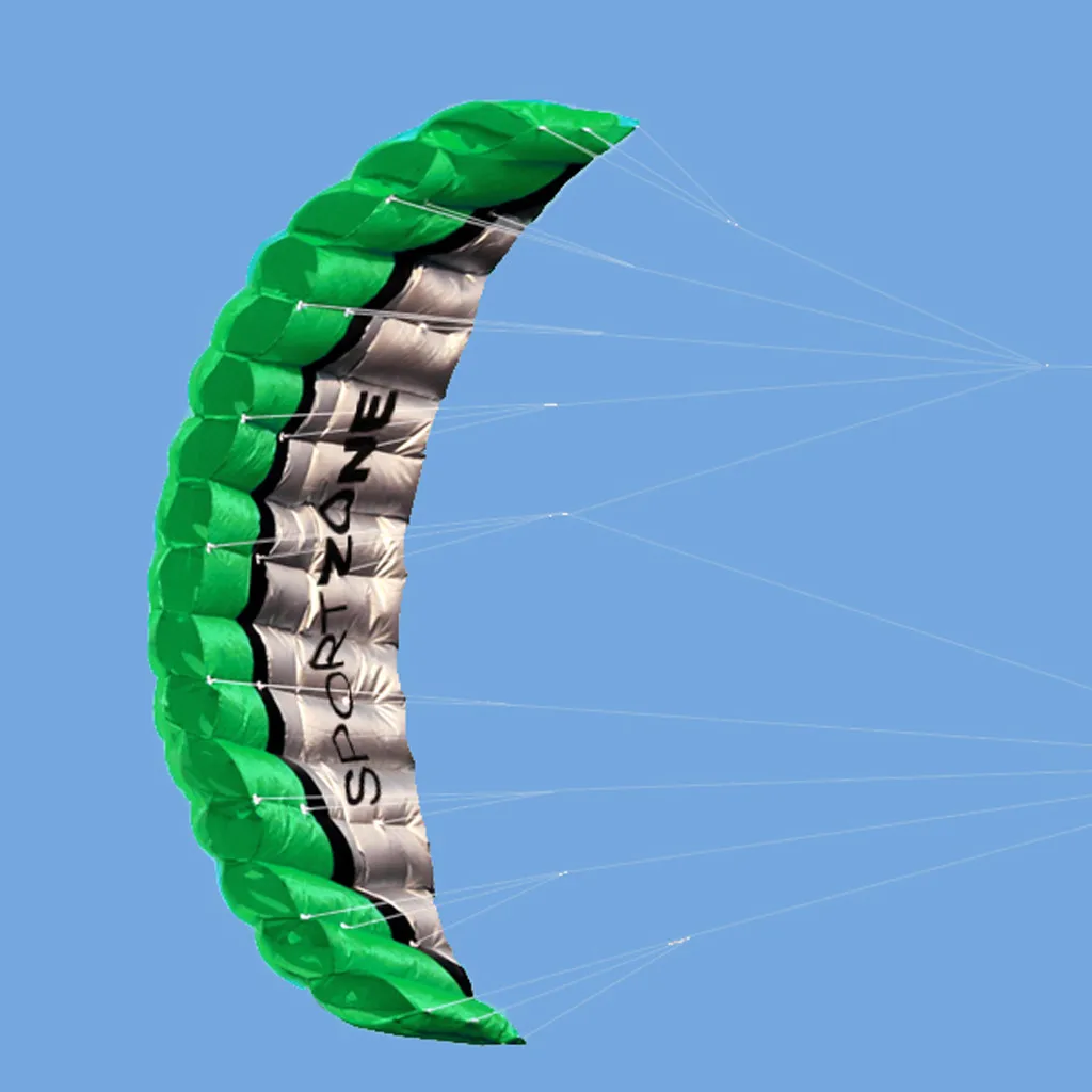 Кайт Новинка 2,5 м двойная линия парашют трюк спорт пляж Открытый кайтсерф летающие игрушки синий Большие Детские игрушки Воздушные Змеи воздушные змеи для взрослых