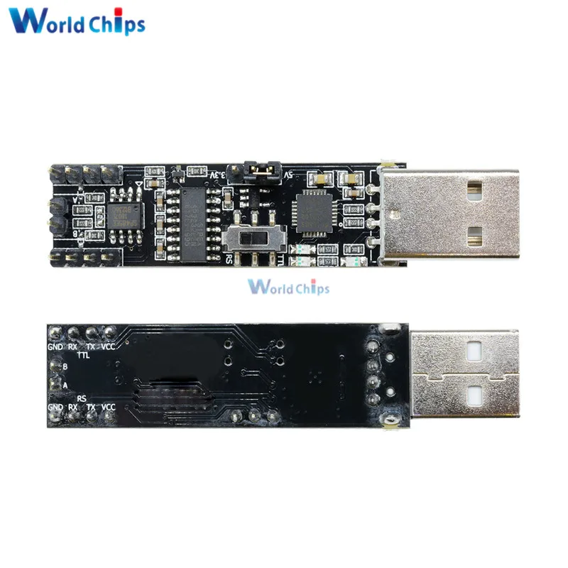 

1PC 3-in-1 USB to RS485 RS232 TTL Serial Port Module CP2102 Chip Board
