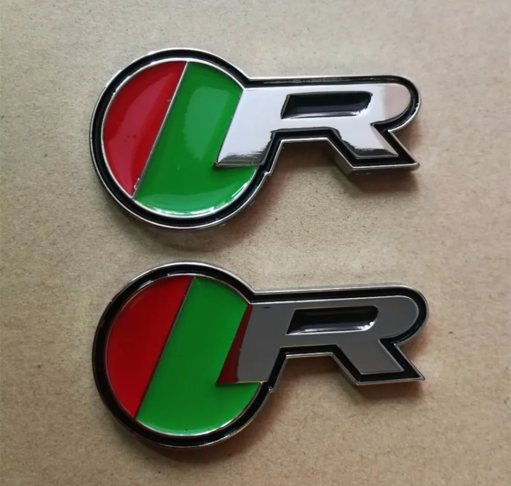 Red Chrome Effect 3D Limited Edition Badge for Jaguar i E Pace XJS XK8 XKR Coupe