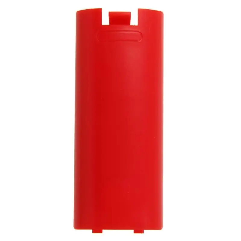 For Nintendo Wii White/Black/Blue/Red/Pink Battery Cover Case Back for Nintendo Wii Remote Controller Hot 