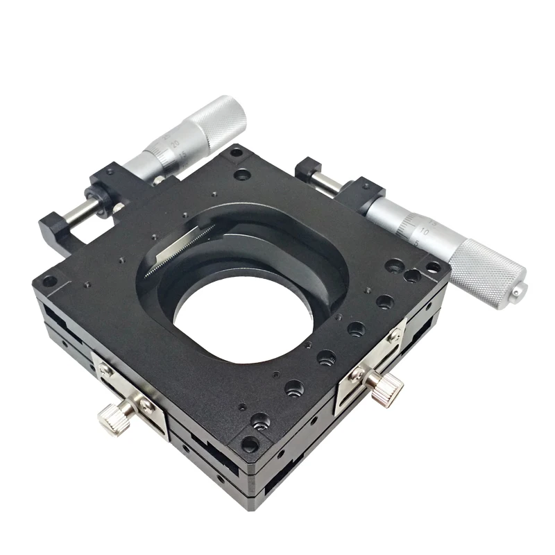 PDV PT XY125 135 ручной XY двухосный переводной этап полый ход 12 5 мм минимальная
