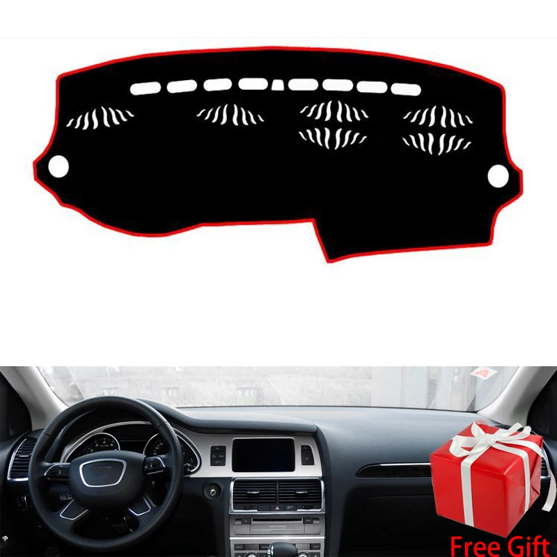 For AUDI Q7 2006 2007 2008 2009 2010 2015 Car Styling Dash Mat Dashmat Dashboard Sticker
