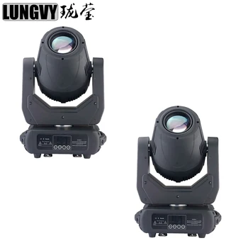 

Free Shipping 2pcs/lot Gobos 150W LED Moving Head Light ZOOM Function Party DMX-512 16/14 Channels DJ DMX Disco