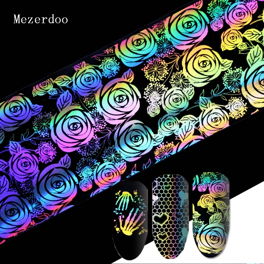 10 шт. Голографическая фольга для ногтей 4 х20 см|nail foil|holographic nail foilnail art transfers |