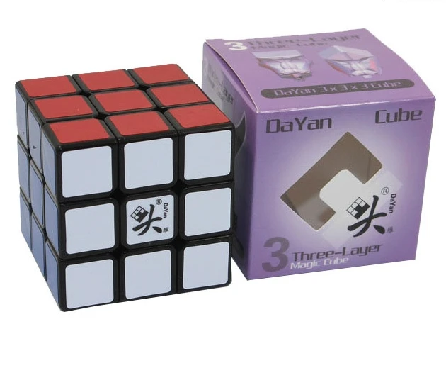 Speed Magic Puzzle 3x3x3 Stickerless 3x3 Puzzle Dayan V5 ZhanChi Mini