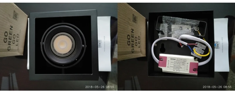 Luzes de Teto Conduziu a Luz de Teto Decorações do Corpo Iluminação para Casa Único Ponto Lâmpadas Iluminação 10 w Quadrado Lâmpada Led 12 Luzes de teto led único ponto lâmpadas