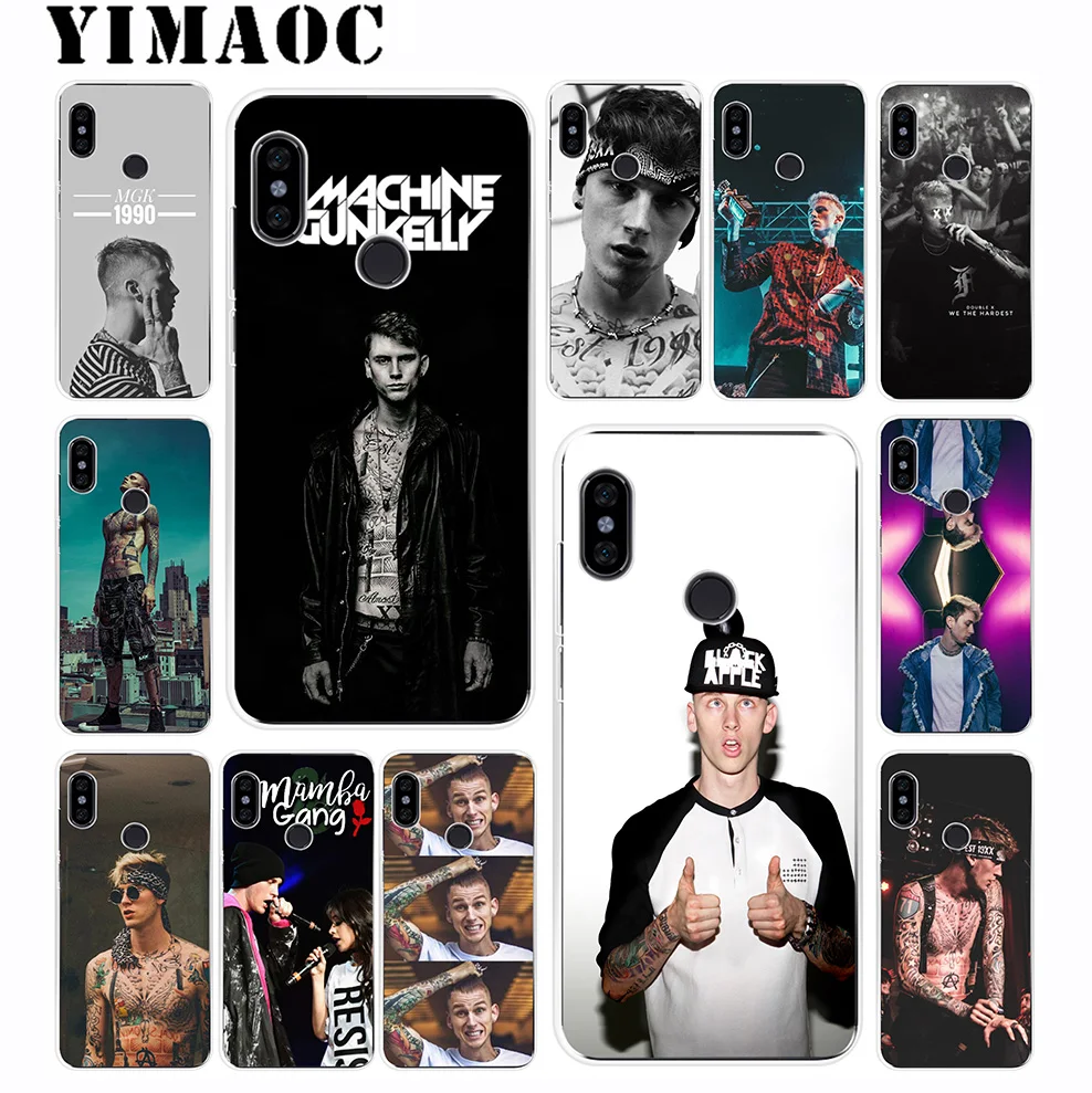 YIMAOC MGK пулемет Келли Мягкий силиконовый чехол для Xiaomi Redmi 6 6A 5A 5 S2 Puls Note 8 7 4X4 4A Pro Go |