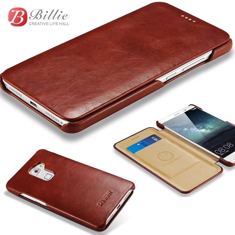 ==> [Free Shipping] Buy Best High quality Mobile Phone Bag case For Huawei Mate S Flip genuine leather case For Huawei Mate S Cover Case Soft Hand Feeling Online with LOWEST Price