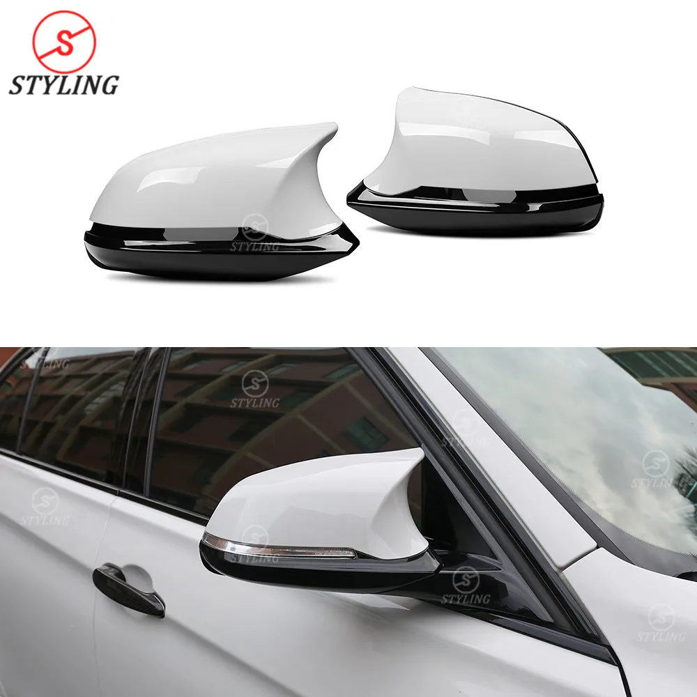 For BMW F22 F31 F36 X1 E84 M2 F87 ABS Rear Side View Caps Mirror Cover